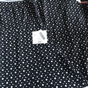 Lularoe 3XL Polka Dot Maxi Skirt - New with Tags